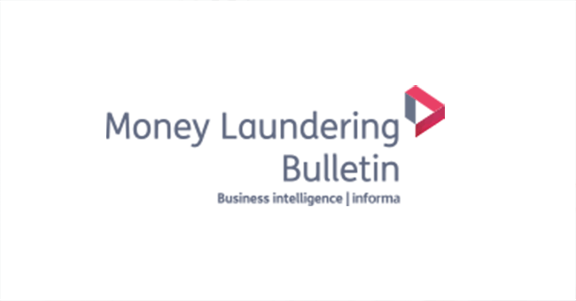 money laundering bulletin logo